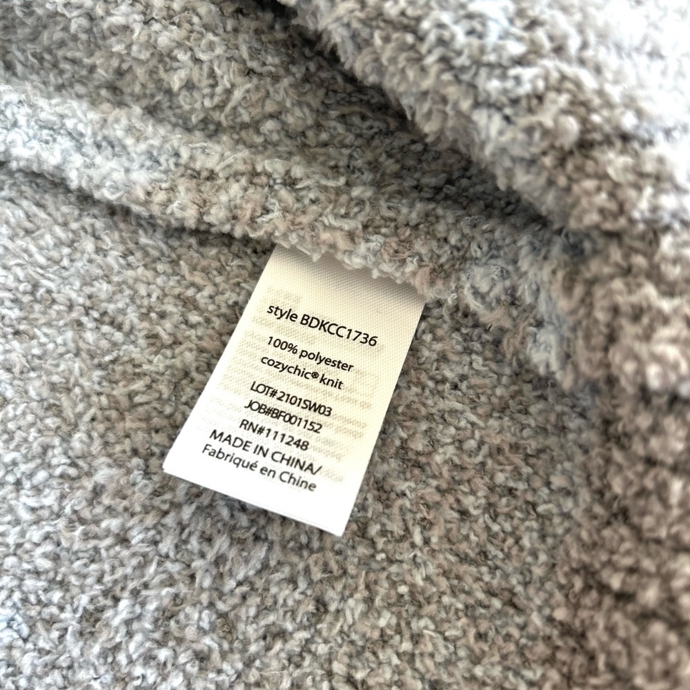 Barefoot Dreams Toddler Boys Zip Up Sweater Set Sz 4T/5T - Picture 6 of 14